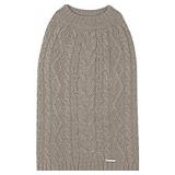 Blueberry Pet Wool Blend or Acrylic Classic Cable Knit Interlock Dog Sweaters