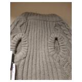 Blueberry Pet Wool Blend or Acrylic Classic Cable Knit Interlock Dog Sweaters
