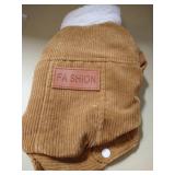 trueful corduroy dog jacket color and brand varies from stock photo