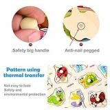 Wooden Puzzles Set for Toddlers 3 4 Years Old, Alphabet ABC, Numbers and Farm Animals Learning Puzzles Board for Kids, Preschool Educational Puzzles Activity Toys Gift for Boys Girls