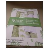 Swaddle Wrap - Green (set of 3