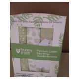 Swaddle Wrap - Green (set of 3