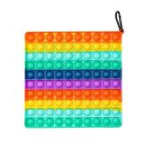 Big Size Push Pop 100 Bubbles Fidget Toy, Stress Reliever Silicone Sensory Toy for Autistic Kids Anxiety Adults missing key fob