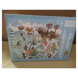 Little tiger 1000 Piece funny igloo winter puzzle