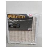 Filtrete Mpr 300 20x20x1 Ac Furnace Air Filter, Clean Living Basic Dust, 6-pack