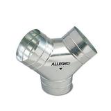 Allegro Industries 9500-Y YâDuct Connector, 8"