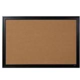Quartet Cork Bulletin Board 24 x 36 Black Wood Finish Frame