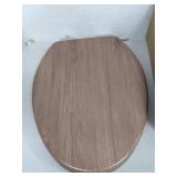Angel Shield Toilet Seat Molded Wood with Quiet Close