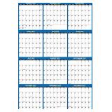 24" x 36" SwiftGlimpse 2022 Wall Calendar Erasable