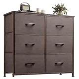 WLIVE Dresser with 6 Fabric Drawers