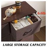 WLIVE Dresser with 6 Fabric Drawers