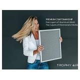 Trophy Air 20x30x1 Washable Electrostatic HVAC Furnace Air Filter