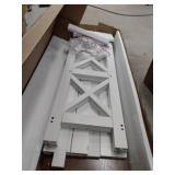 Convenience Concepts Oxford 1 Drawer Console Table, Driftwood/White