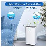 SEAVON 30 Pint 2,000 Sq. Ft Dehumidifier