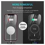 TiToK Magnetic Wireless Car Charger Compatible with iPhone