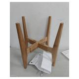 X-cosrack Adjustable Plant Stand Mid Century Wood