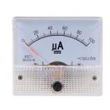 85C1 Analog Current Panel Meter DC 100uA Ammeter Ampere Tester Gauge 1 PCS