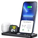 CEREECOO Portable 3 in 1 Charging Station for Apple Products