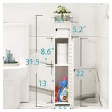 Doxo Small Bathroom Cabinet Storage