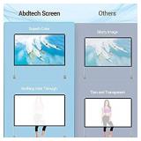 Abdtech 100 inch Projector Screen with Stand