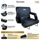 BRAWNTIDE Stadium Seat with Back Support