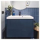 Dark Blue Wood Self Adhesive Paper