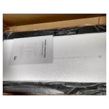 WLIVE Snack Side Table, C Shaped End Table for Sofa Couch and Bed, Black