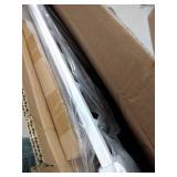 Cumbor 46â Auto Close Safety Baby Gate, Extra Tall and Wide Child Gate, Easy Walk Thru Durability Dog Gate for The House, Stairs, Doorways