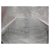 Set of 2 White Framed Body Mirrors, Unknown Make, 48"Ã14"