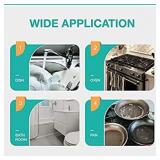 5 Refills Heavy Duty Replacement Sponge Heads Set, Soap Dispenser Scrubbers, Cleaners Supplies