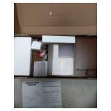 Crestlive Products Luxury Bamboo Computer Monitor Stand Riser with Adjustable Storage Organizer & Drawers Laptop Cellphone TV Printer Stand, Antique Brown