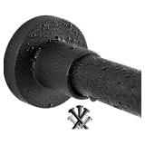 Briofox Shower Curtain, with Tension Spring, 304 Stainless Steel