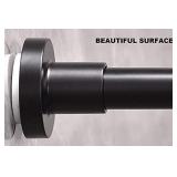 Briofox Shower Curtain, with Tension Spring, 304 Stainless Steel