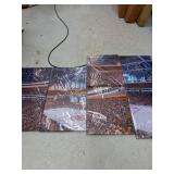 Living Room Wall Decor Boston Bruins Play the NHL Champion in TD Garden Paintings Pictures 5 Piece Canvas Wall Art Modern Artwork Home Decor with Framed Ready to Hang Posters and Prints - 50