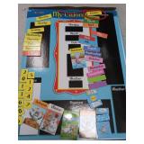 ZazzyKid Magnetic Calendar & Weather Set for Kids: Children