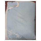 subrtex 4 Inch Gel-Infused Memory Foam Bed Mattress Topper High Density Cooling Pad Removable Fitted Bamboo Cover Ventilated Design- Full