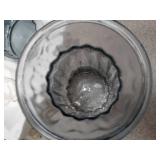 Set of 2 Glass Vases, Unknown Make