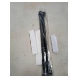 Cosagon Retractable Baby Gate,Extra Wide Safety Gate,35"Tall,Extends to 71"Wide,Mesh Pet Dog Gate for Stairs,Doorways,Hallways,Indoor/Outdoor (Black)