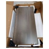 WLIVE 3 Drawer Dresser, Wide Chest of Drawers with 1 Side Door, Wood Storage Cabinet with Sturdy Metal Frame for Bedroom & Living Room, Gray Oak