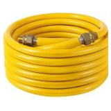 Best Brose 3/4" Tubing Pipe KIT 33ft,Corrugated Stainless Steel Tubing with 2 Male Fittings (33)