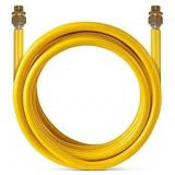 Best Brose 3/4" Tubing Pipe KIT 33ft,Corrugated Stainless Steel Tubing with 2 Male Fittings (33)