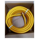 Best Brose 3/4" Tubing Pipe KIT 33ft,Corrugated Stainless Steel Tubing with 2 Male Fittings (33)