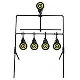 KNINE OUTDOORS 4 Targets Air Gun Pellet BB Gun Rimfire Resetting Target, Rated for .22 .177 Caliber