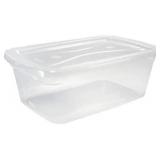 Rubbermaid Cleverstore Clear 6 Quart, Stackable Plastic Containers with Durable Snapping Lids, Visible Organization, Great for Holiday Decorations and Christmas Storage, 12-Pack