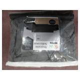 Easy-Going Sofa Slipcover L Shape Sofa Cover Sectional Couch Cover Chaise Lounge Slip Cover Reversible Sofa Cover Furniture Protector Cover for Pets Kids Children Dog Cat (Small,Dark Gray/Dark Gray)