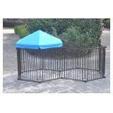 Keny Pet Play yard with canopy
