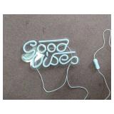 Goodvibes Neon Sign Led Neon Wall Signs USB Neon Sign Lights Decor for Bedroom Kidroom Bar Apartment Shop Christmas Valentine