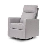 DaVinci Gabby Pillowback Swivel Glider, Misty Gray