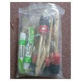 Nurkul 11 Pieces Auto Detailing Brush Set for Cleaning Wheels, Interior, Exterior, Leather, Including 6 pcs Premium Detail Brush (Black), 3 pcs Wire Brush and 2 pcs Automotive Air Conditioner Brush