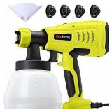 Dicfeos Paint Sprayer, 700W High Power HVLP Home Spray Gun with 1300ml Container